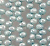 8mm Light Blue Freshwater Pearls