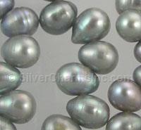 8mm Gray Freshwater Pearls