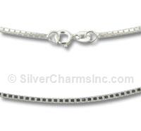 1.5mm Sterling Silver Box Chain