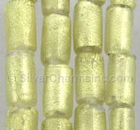 Gold Foil Glass Beads