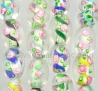 Clear Glass Lampwork Beads