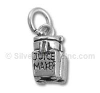 Sterling Silver Juice Maker Charm
