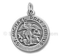 St. Michael Pray For Us Charm