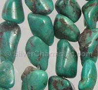Green-Brown Turquoise Nuggets