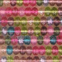 Faceted Rondell Beads