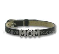 Sterling Silver CZ In Mom Bracelet