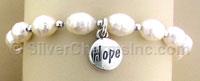 Pearl Bracelet with Hope