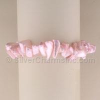 Pink Mop Chip Stretch Bracelet