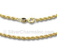 18" 3mm Rope Chain