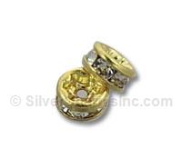 4.5mm Gold Plated Bead 10pcs
