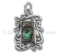 Abalone Shell Charm or Pendant