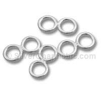Silver 3mm Double Ring for Extension