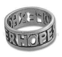 Hope and Awareness Ribbon Ring