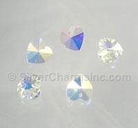 Aurore Boreale Heart Crystals