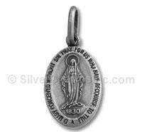 Sterling Silver Religious Charm