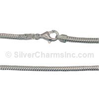 8" Square Snake Chain Bracelet