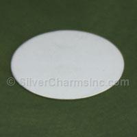 Silver 19mm Oval Stamping Blank