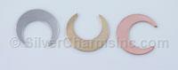 Gold Filled Moon Charm