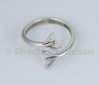 Dolphin Tail Ring