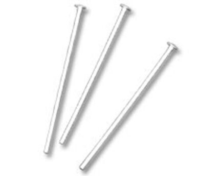 Three long nails with flat heads