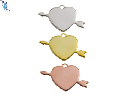 Heart with Arrow Charm