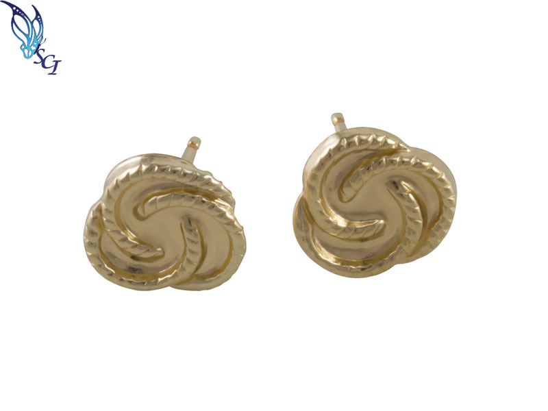 Gold Filled Swirl Shape Earrings Gold Filled Swirl Shape Earrings