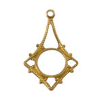 Gold Filled Kite Geometry Charm Pendant