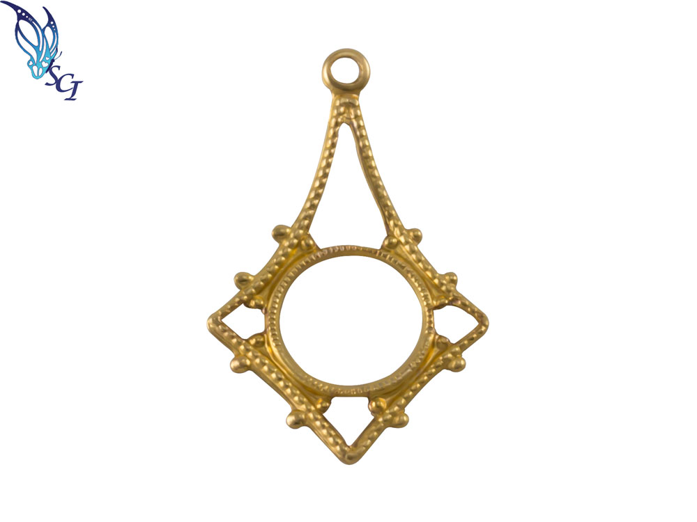 Gold Filled Kite Geometry Charm Pendant Gold Filled Kite Geometry Charm Pendant