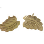 Gold Filled Leaf Earrings