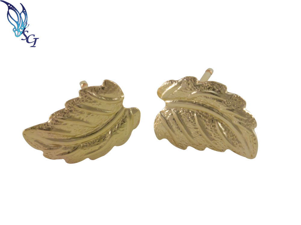 Gold Filled Leaf Earrings Gold Filled Leaf Earrings
