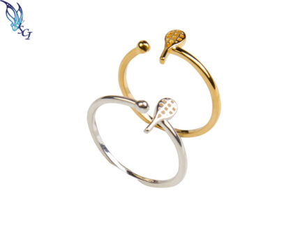 Tennis Racket with Ball Adjustable Ring
