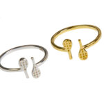 Twin Tennis Racquet Adjustable Ring