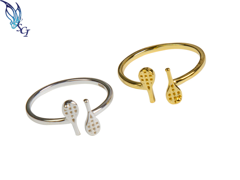 Twin Tennis Racquet Adjustable Ring Twin Tennis Racquet Adjustable Ring