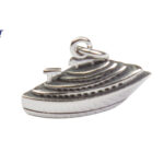 3D Cruise Boat Charm