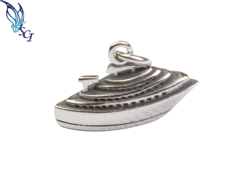 3D Cruise Boat Charm 3D Cruise Boat Charm