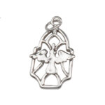Angel Charm with Design Border