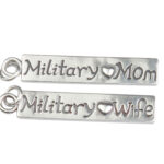 Military Mom & Wife Charm