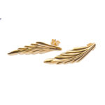 Leaf Ear Crawler Earrings