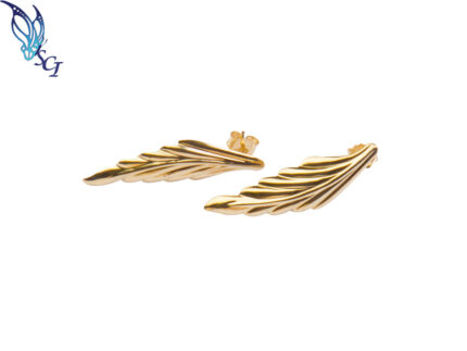 Leaf Ear Crawler Earrings