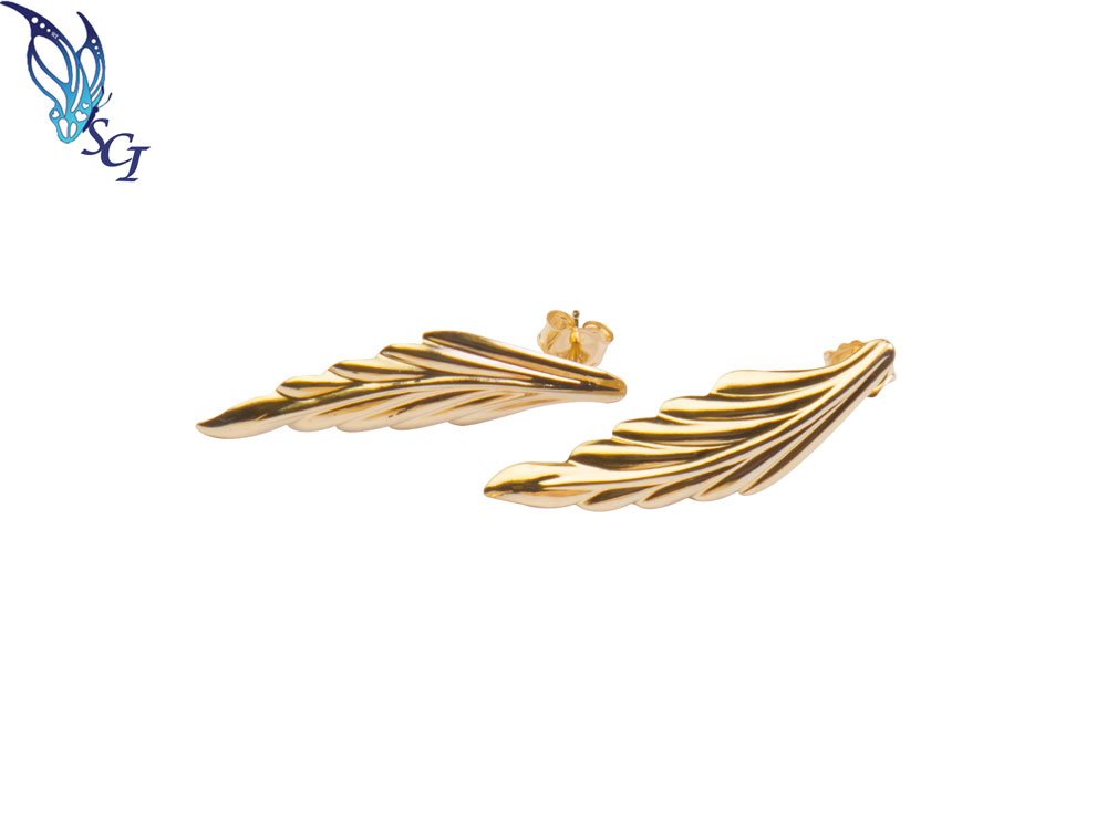 Leaf Ear Crawler Earrings Leaf Ear Crawler Earrings