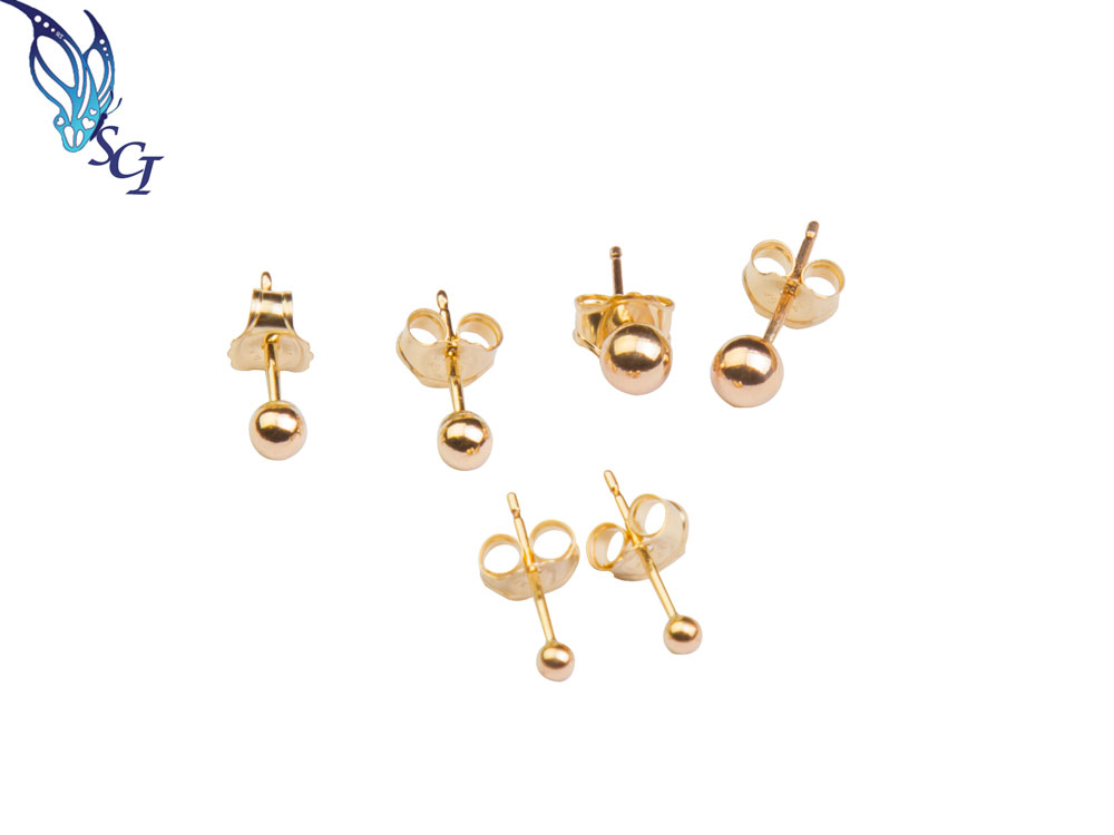 Gold Filled Ball Stud Earrings Gold Filled Ball Stud Earrings