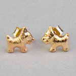 Scottish Terrier (Scottie) Stud Earrings