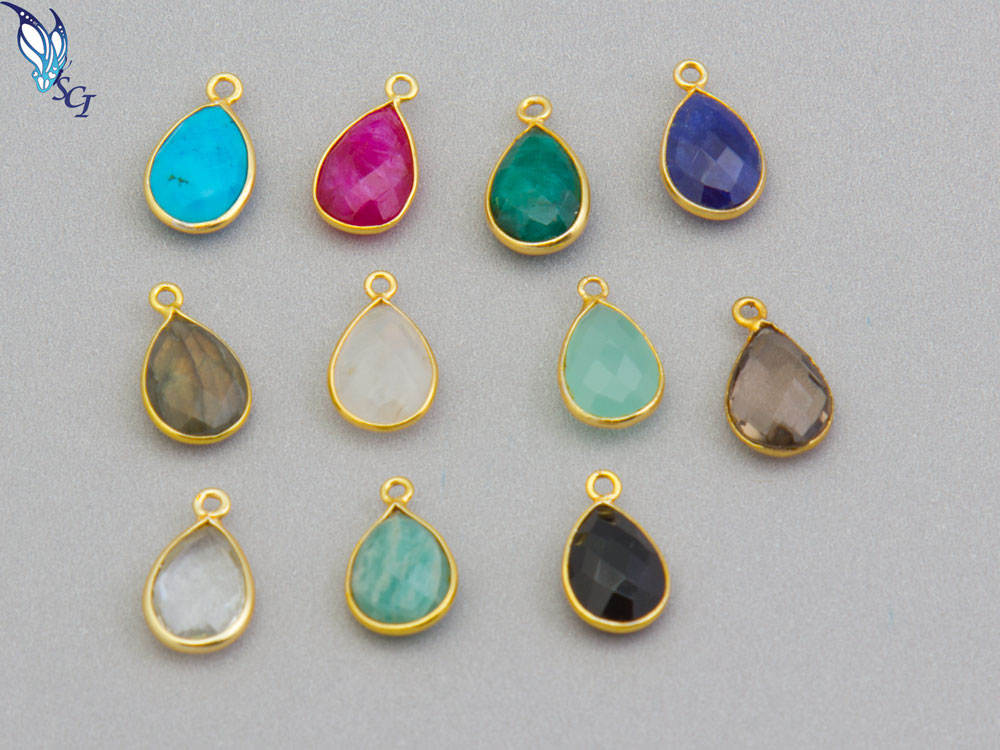 Teardrop Gemstone Pendant Teardrop Gemstone Pendant