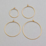 Plain Wire Hoop Earrings