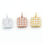 Pave Square Tag