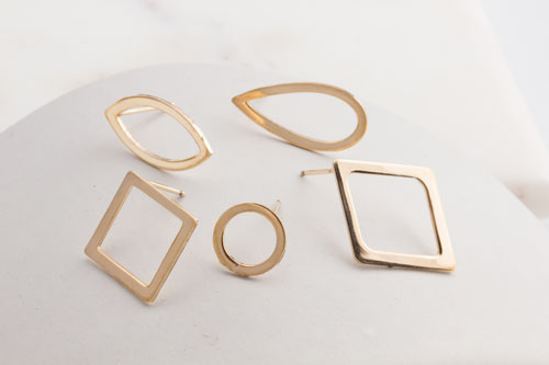 14K Gold Filled Earring Components 14K Gold Filled Earring Components