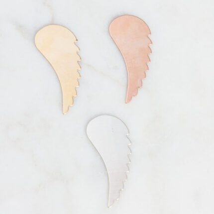 Angel wing stamping blank