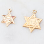 Gold Filled Star of David Charm