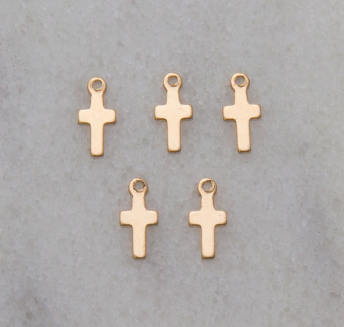 7mm Tiny Skinny Cross Pendant 7mm Tiny Skinny Cross Pendant