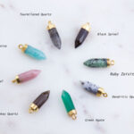 Medium Gemstone Spike Drop